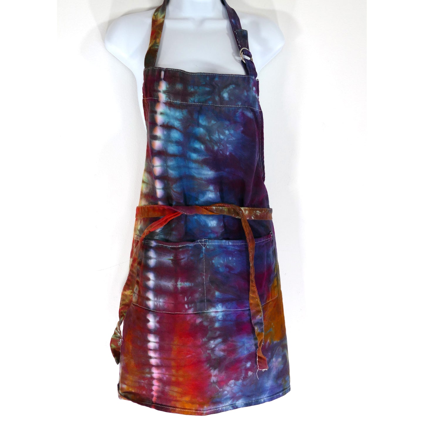 TIE-DYED APRON 2 pockets