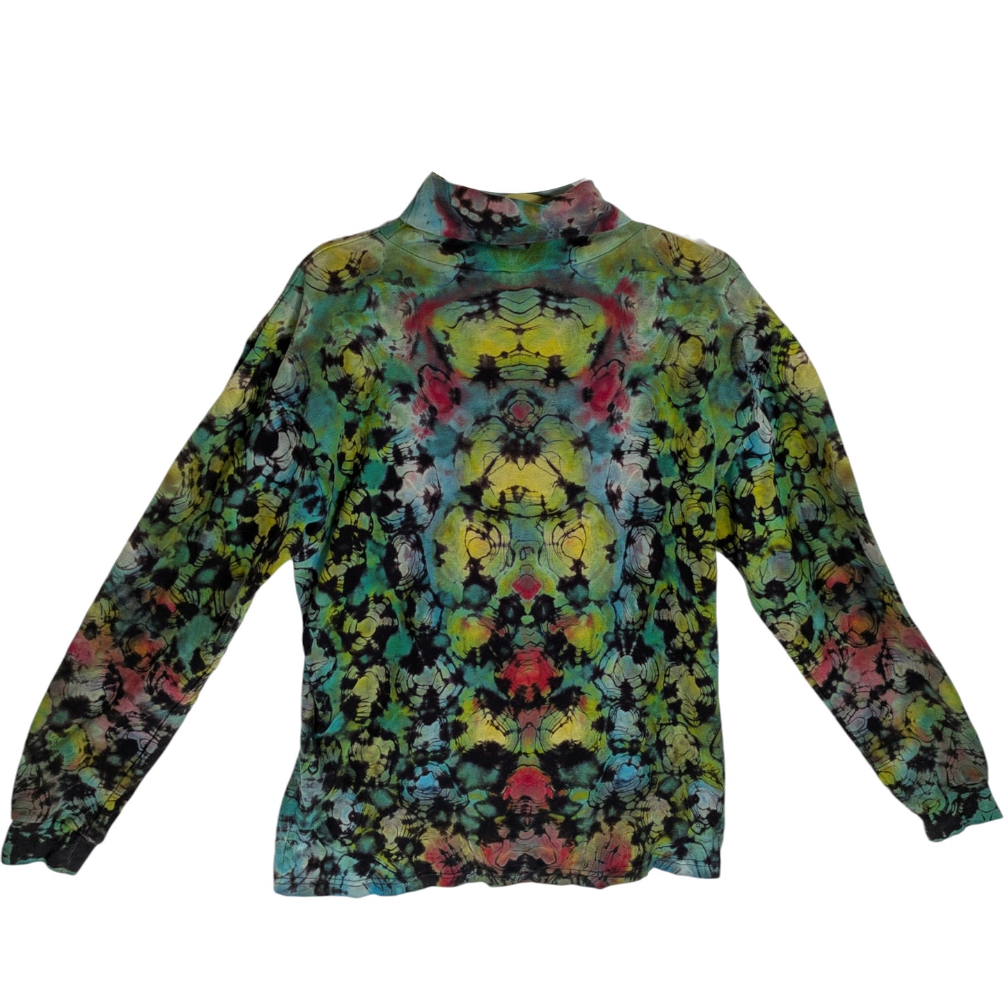 LARGE EDDIE BAUER Tie Dye Turtleneck