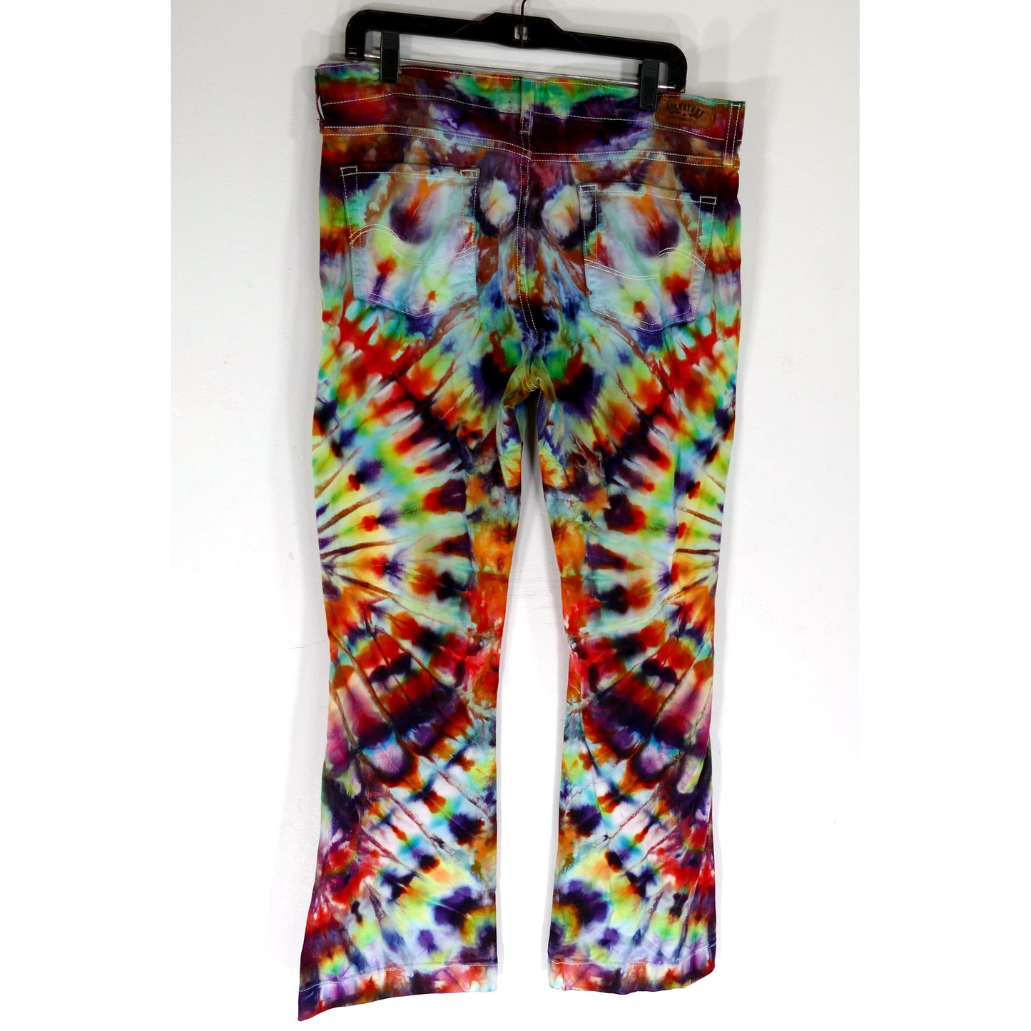 LEVIS TIE DYE JEANS SIZE 16 BOOT CUT