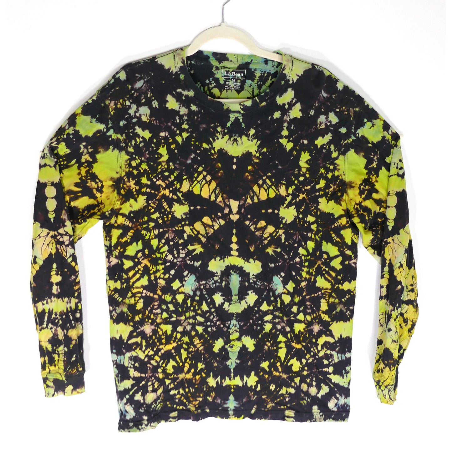 Medium LL BEAN Long Sleeve Tie Dye shirt