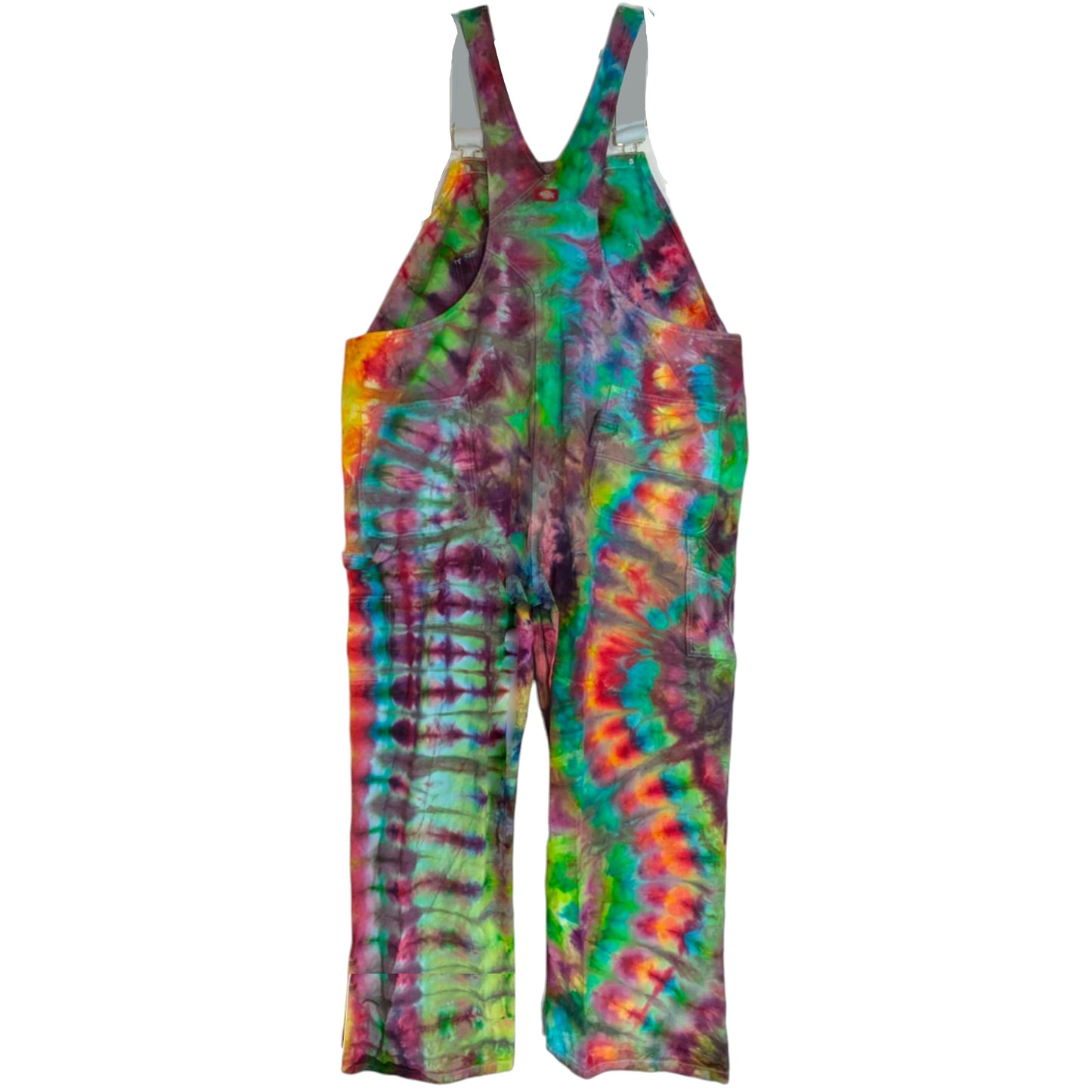 Tie-Dyed Dickies Overalls Size 50x32