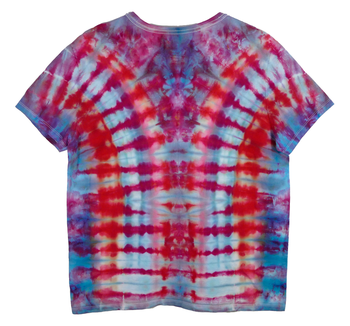Ladies Crew XL Red And Blue Archway