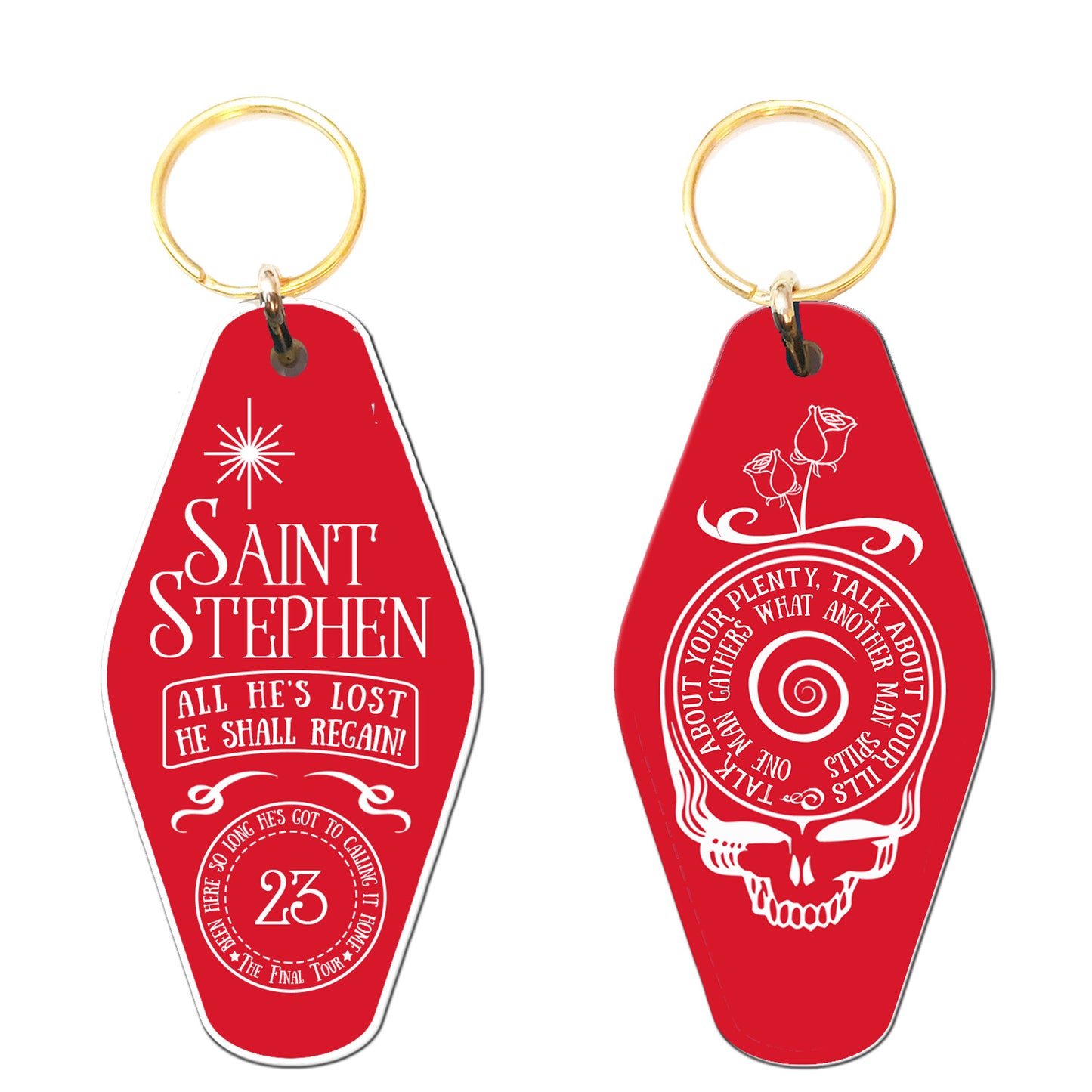 Saint Stephen Keychain