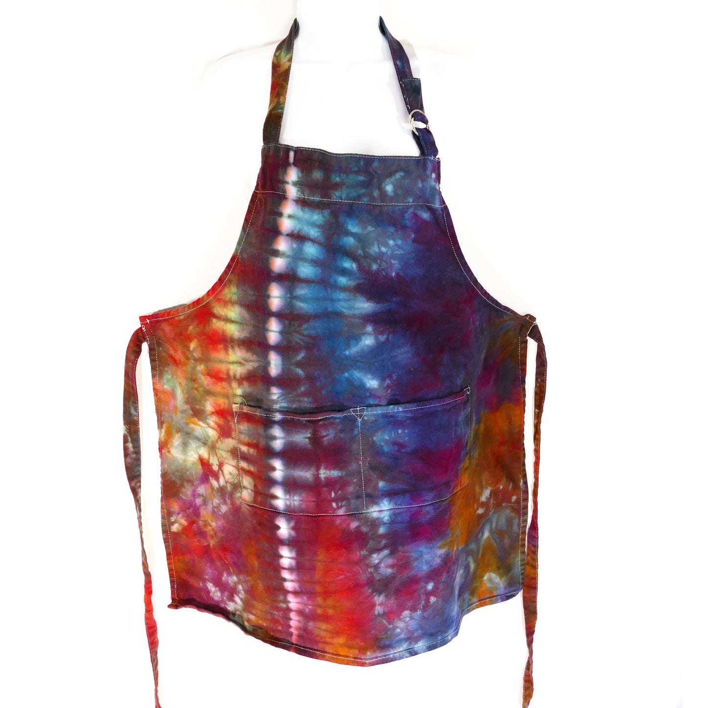 TIE-DYED APRON 2 pockets
