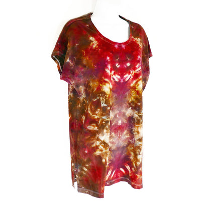 TIE DYED Long Tee Lands End: Size Large