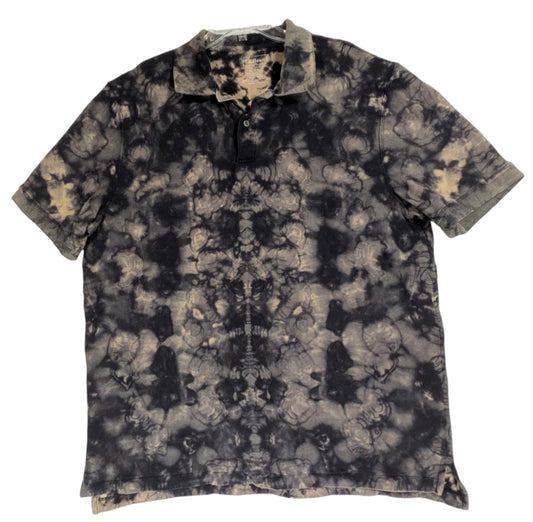 LL Bean XLT Polo shirt Reverse Dye