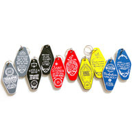 5 DEAD INSPIRED KEYCHAINS: 5 UNIQUE DESIGNS for THE FINAL TOUR