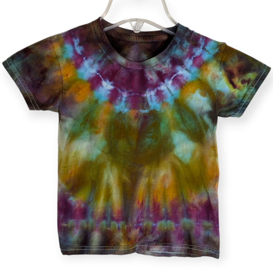 KIDS TIE DYE T-SHIRT SIZE 4T AVOCADO