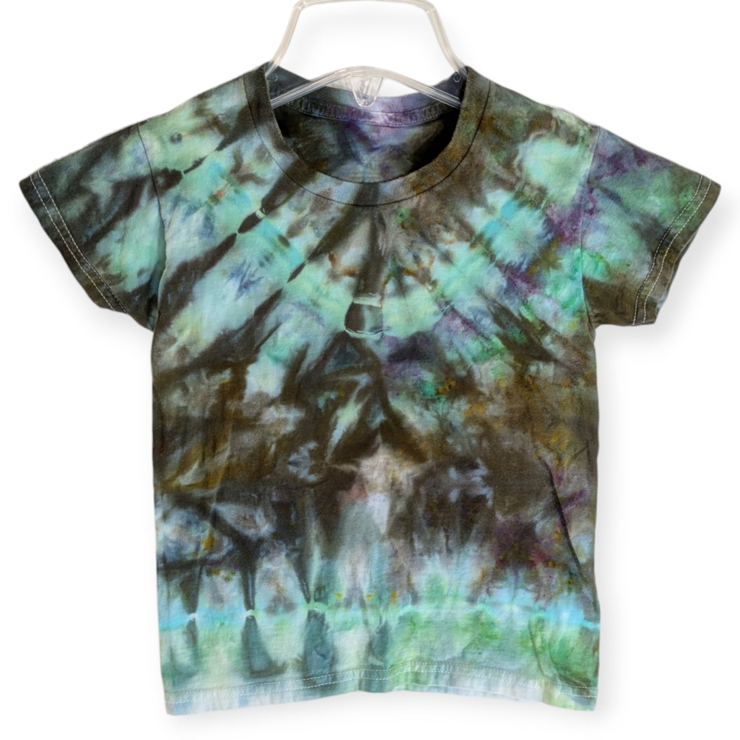 KIDS TIE DYE T-SHIRT SIZE 4T MINTY