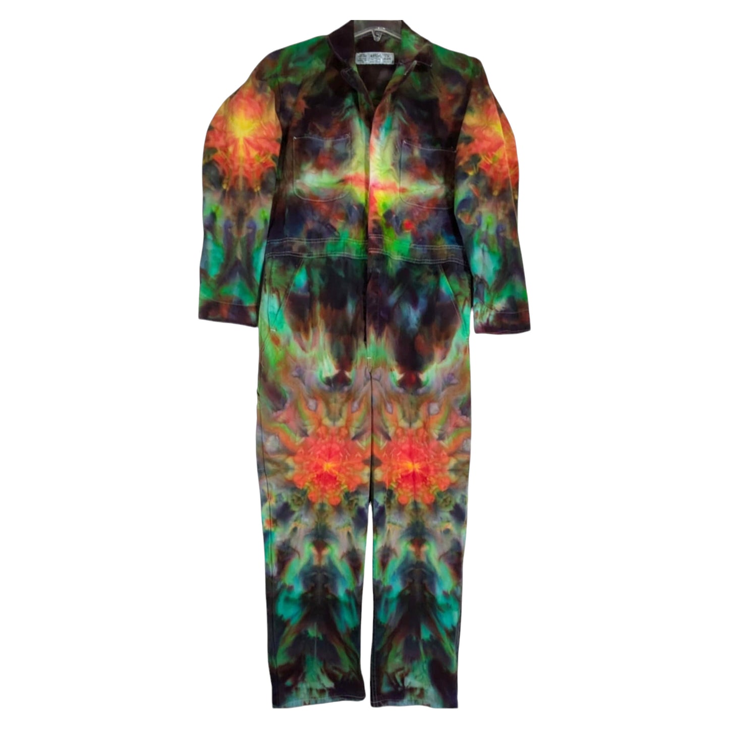 Red Kap Coveralls Tie Dyed Size 42 reg