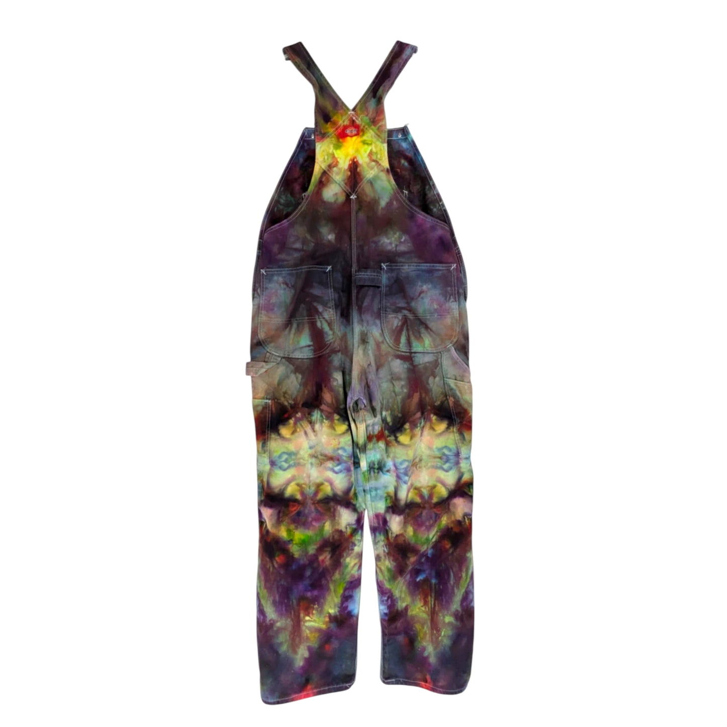 Dickies Y2K 38x32 TIE DYE OVERALLS