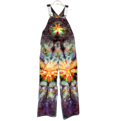 Dickies Y2K 38x32 TIE DYE OVERALLS