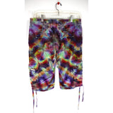 SIZE 7 TIE DYED CARGO SHORTS