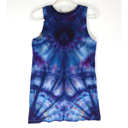 SMALL BLUE TIE-DYED OLD NAVY Tank Dress