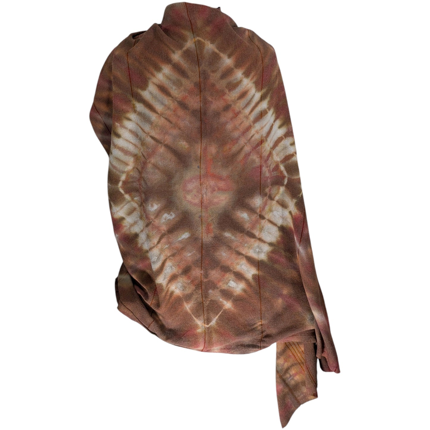 BROWN TIE DYED WRAP