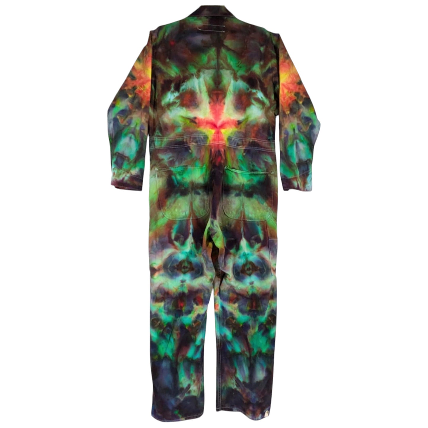 Red Kap Coveralls Tie Dyed Size 42 reg