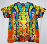 2XL Tie Dye Tee Shirt Citrus energy