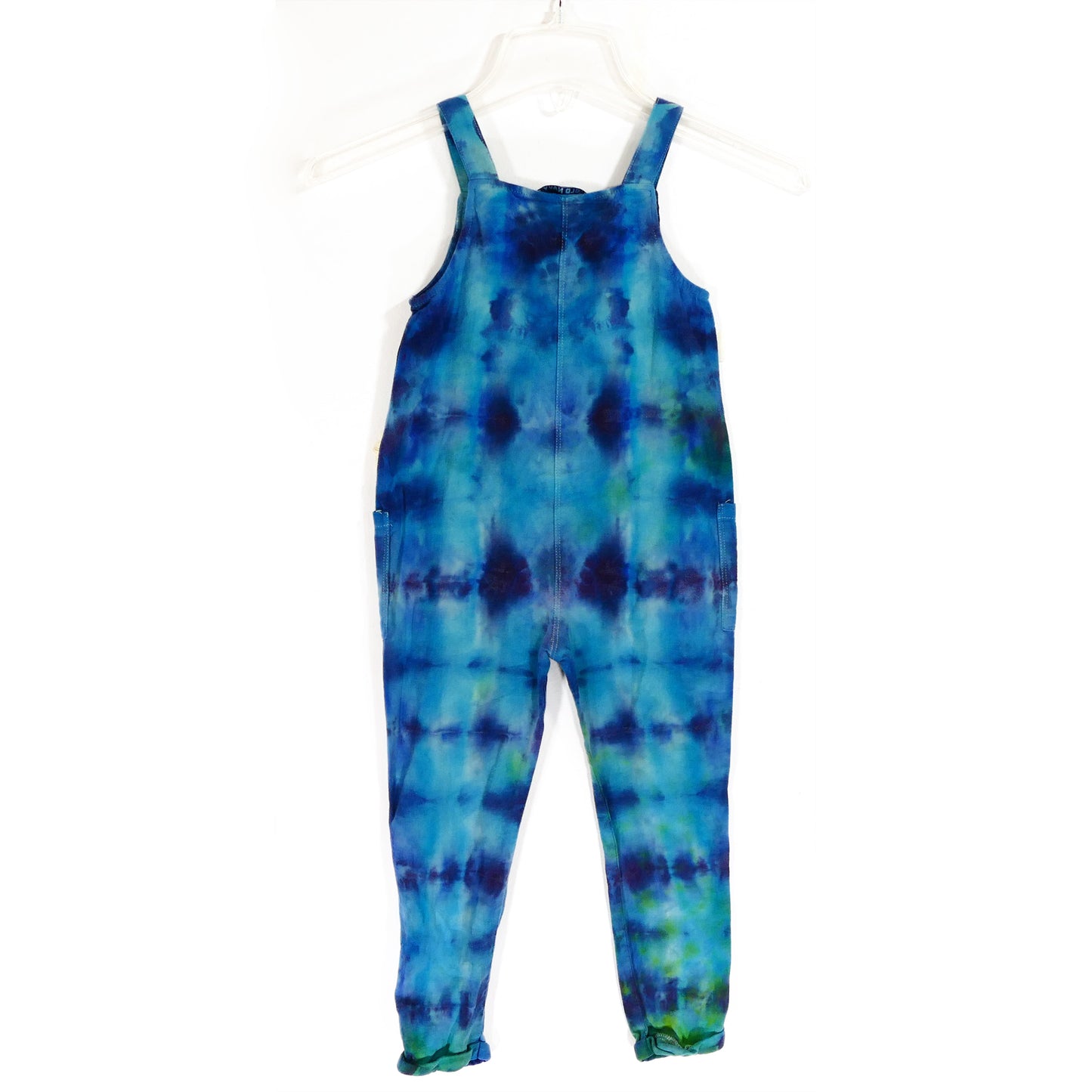 5T blue stripes and spots Toddleralls