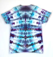 Large Tie-Dyed Tee-Shirt Light Blue