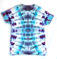 Large Tie-Dyed Tee-Shirt Light Blue