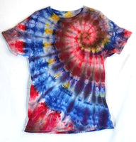 Large Tie-Dyed T-Shirt Red