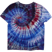 Blue Offset Spiral Ladies Crew Large