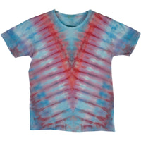 LARGE YOUTH  VEE STYLE Tie Dyed Tee Shirt