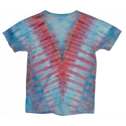 LARGE YOUTH  VEE STYLE Tie Dyed Tee Shirt