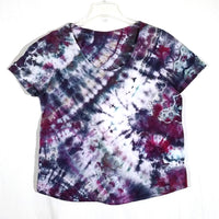 XL Ladies Scoop Neck Purple Marble