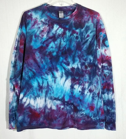 SOLD XL Long Sleeve Frosty Purple and Blue