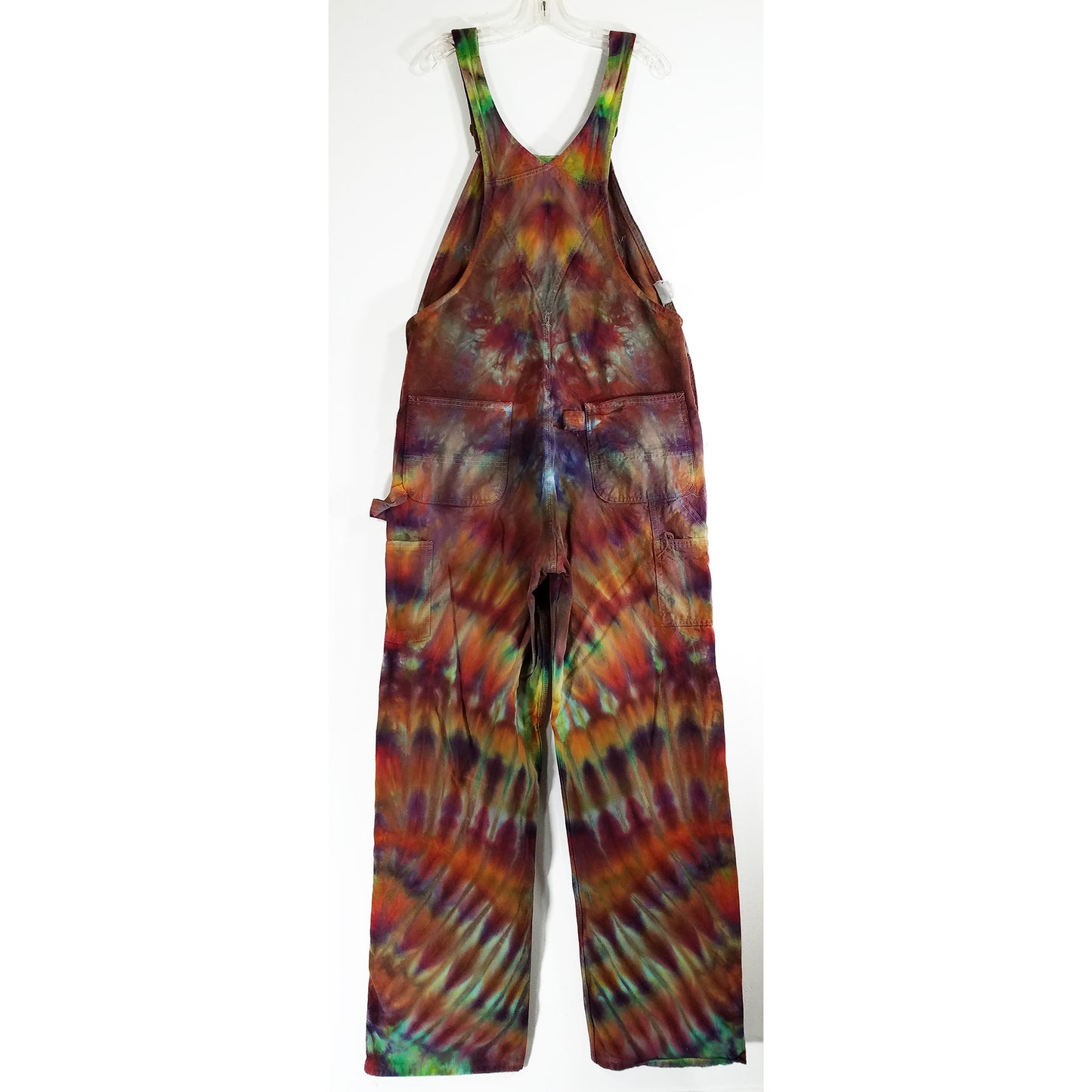 Full Length tie dyed Overalls NEW OLD STOCK CARHARTT (36x34)