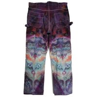 Tie Dyed Painters Pants  Dickies 36 x 29.5