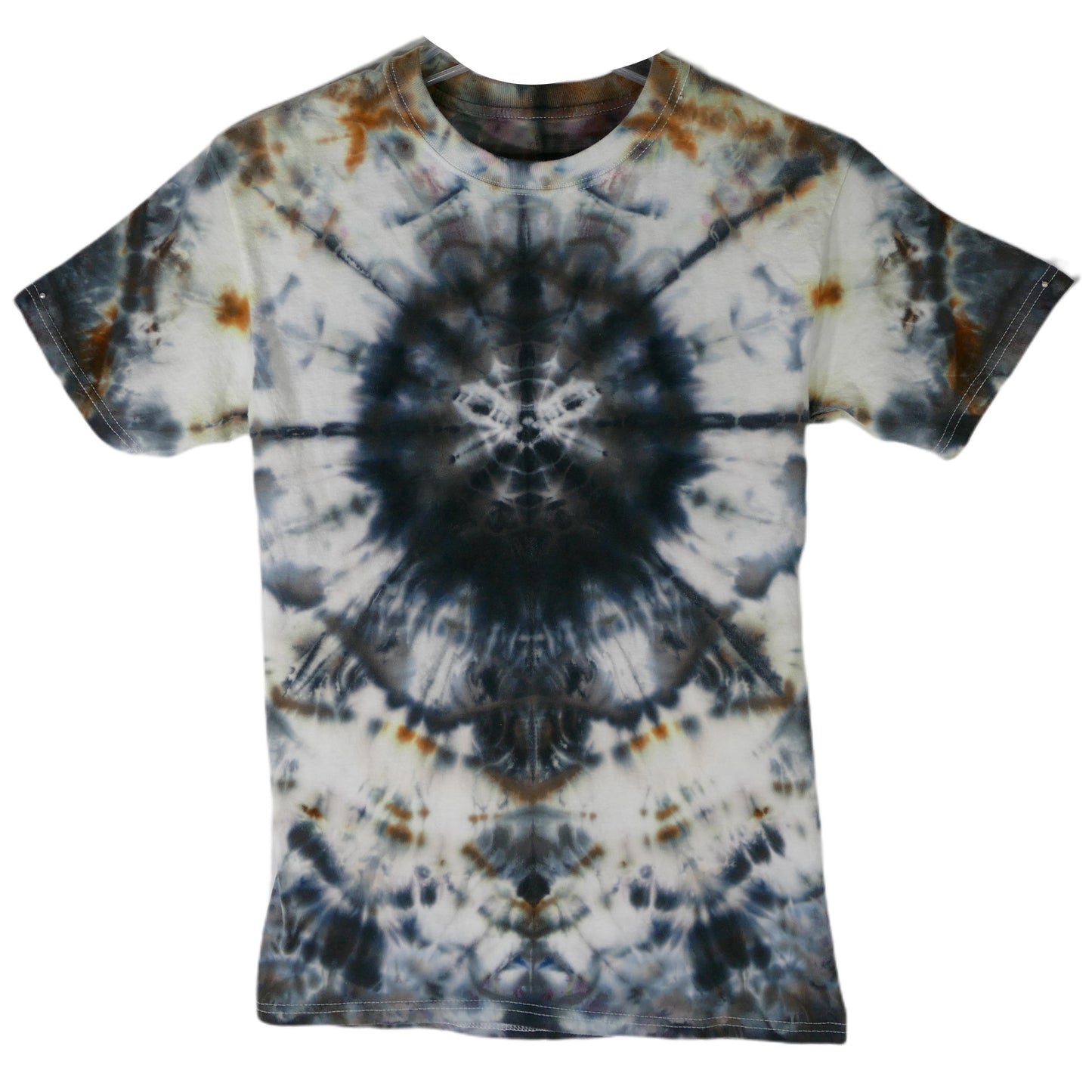 SMALL Tie Dye Tee Shirt Blackbird