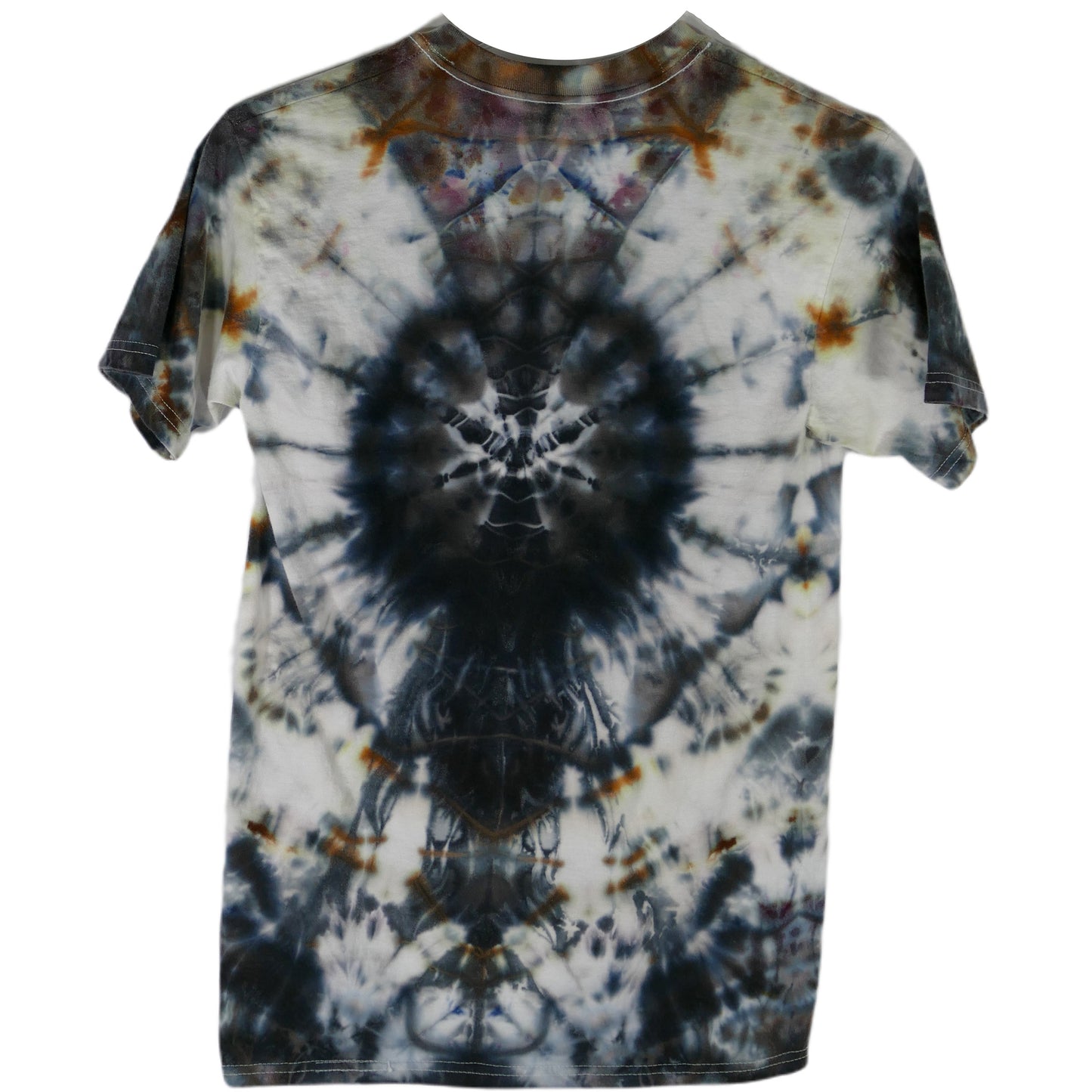 SMALL Tie Dye Tee Shirt Blackbird