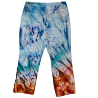 Tie Dye Jeans Size 12 Short Style & Co. "Beach Breakers"