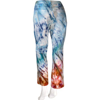 Tie Dye Jeans Size 12 Short Style & Co. "Beach Breakers"
