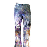 Tie Dye Jeans Size 14 Nicole Miller Flare "Grape Rocky Road"