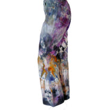 Tie Dye Jeans Size 14 Nicole Miller Flare "Grape Rocky Road"