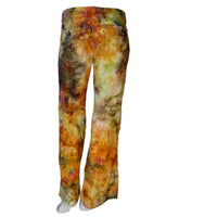 Tie Dye Pants!  Size 6 Patagonia Hemp & Cotton  "Scorched Garden"