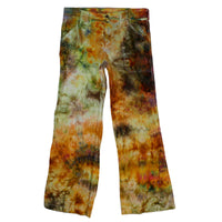 Tie Dye Pants!  Size 6 Patagonia Hemp & Cotton  "Scorched Garden"