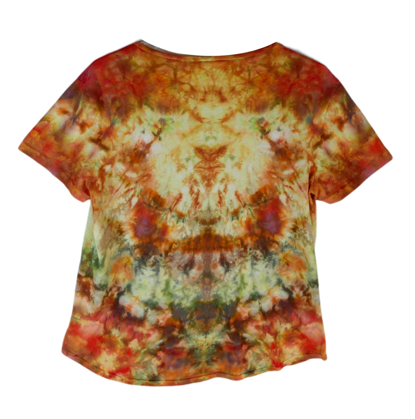 DARK FALL XL Scoop Neck Tie Dye Tee