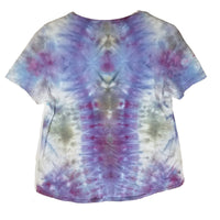 Circles in Purple Scoop neck XL