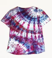 Cascades: Scoop Neck Tie-Dyed Shirt XL