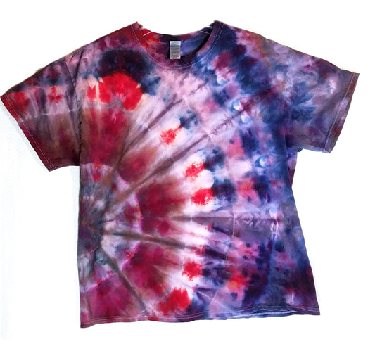 SOLD! Earthy Purple XL Tie-Dyed Tee Shirt