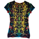 Yellow Alien Energy SMALL ladies Tie-Dye